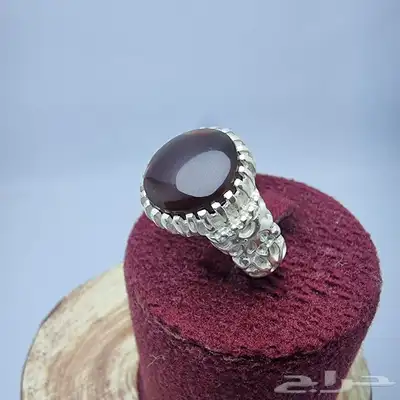 خواتم فضه احجار متنوعه فضه ثقيلة 925عيار 13