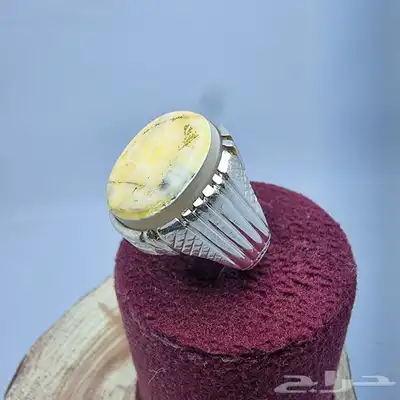 خواتم فضه احجار متنوعه 12