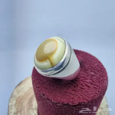 خواتم فضه احجار متنوعه فضه ثقيلة 925عيار 3