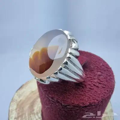 خواتم فضه احجار متنوعه فضه ثقيلة 925عيار 0
