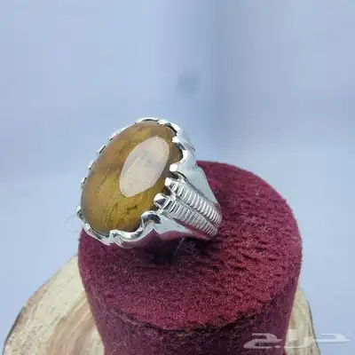 خواتم فضه احجار متنوعه 8