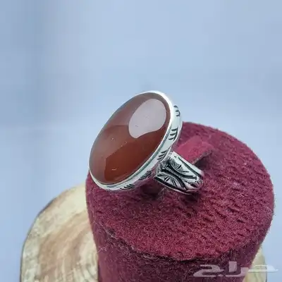 خواتم فضه احجار متنوعه فضه ثقيلة 925عيار 4