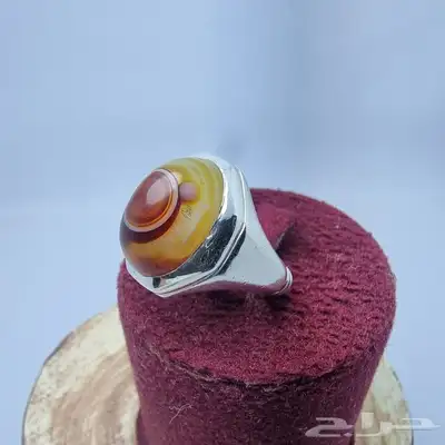 خواتم فضه احجار متنوعه فضه ثقيلة 925عيار 6