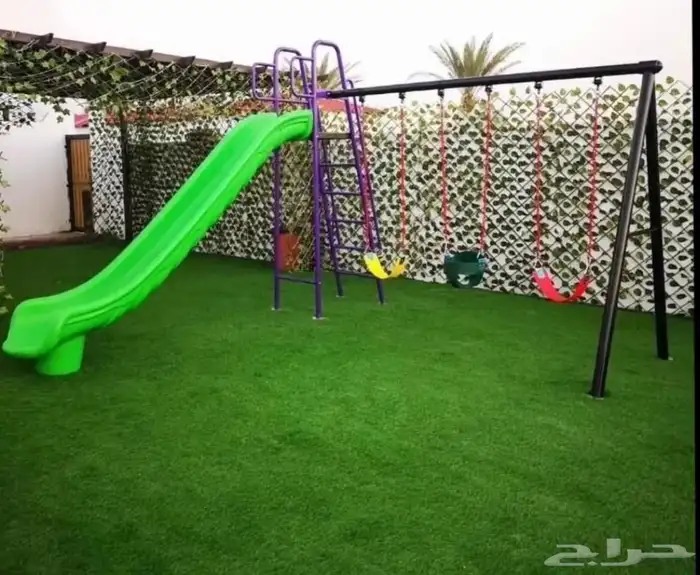 خارجية الكل في واحد 3 مراجيح   زحليقه مفرد مرمى كرة سله 17