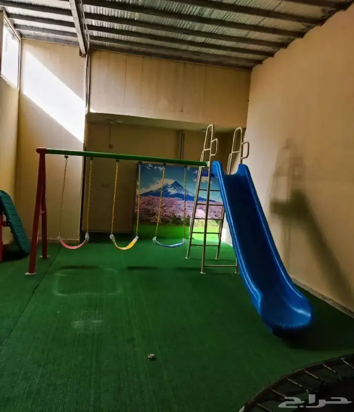 خارجية الكل في واحد 3 مراجيح   زحليقه مفرد مرمى كرة سله 19