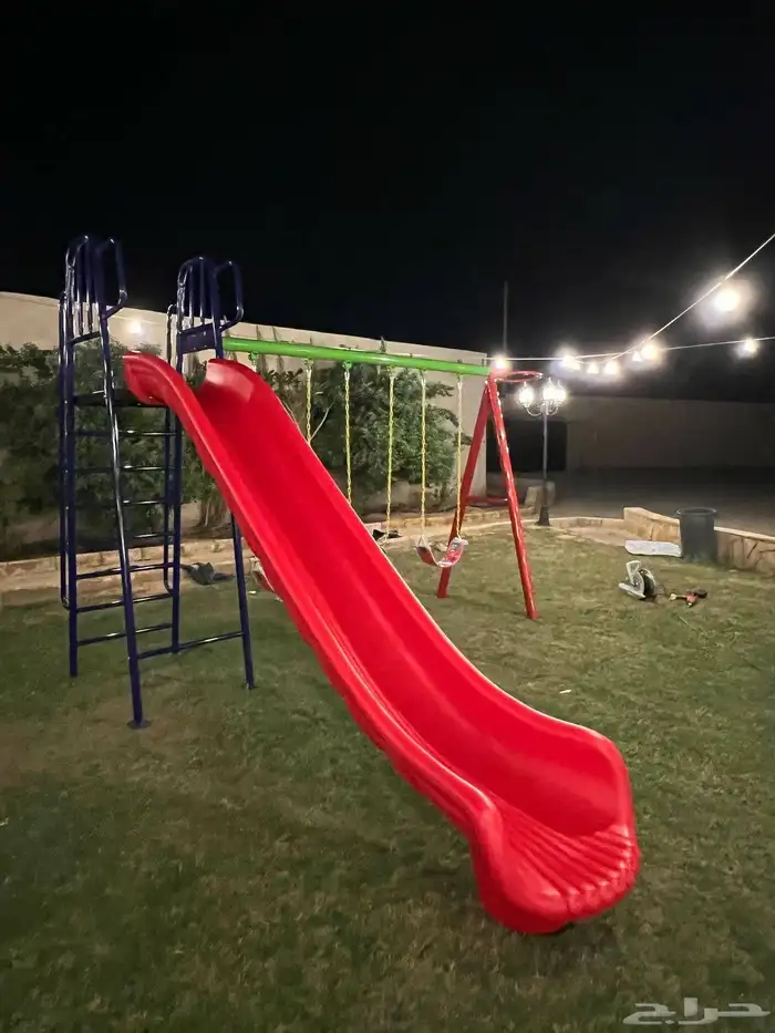 خارجية الكل في واحد 3 مراجيح   زحليقه مفرد مرمى كرة سله 4