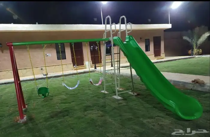 خارجية الكل في واحد 3 مراجيح   زحليقه مفرد مرمى كرة سله 23