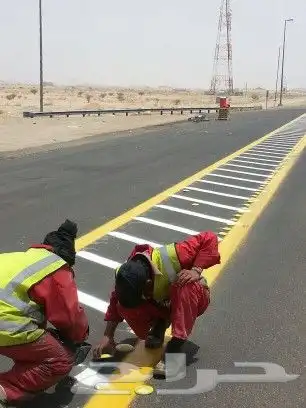 تخطط طرق حار وبارد شركة الشرقية للمقاولات 2