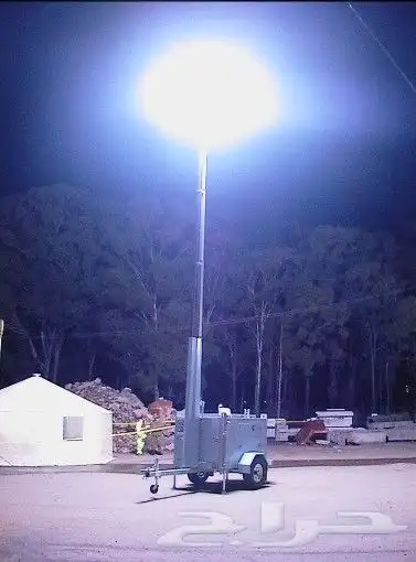 تاور لايت إيجار ابراج انارة إضاءة أعمال موقع Tower Light Lig 3