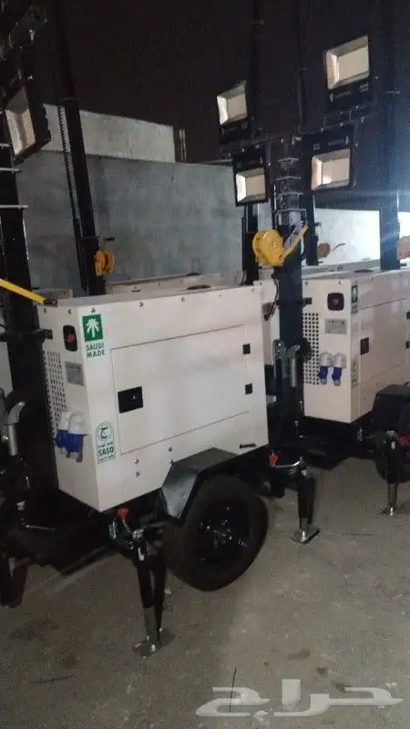 تاور لايت إيجار ابراج انارة إضاءة أعمال موقع Tower Light Lig 1