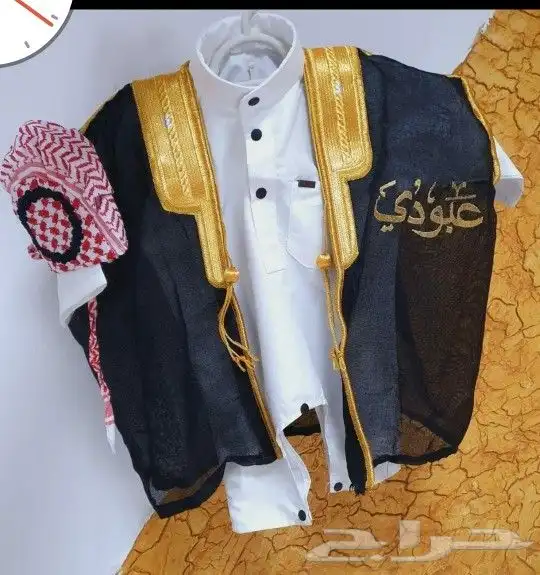 طقم ولادي دقله بشت ثوب سديري ولادي اطقم اطفال بربتوز مواليد 11