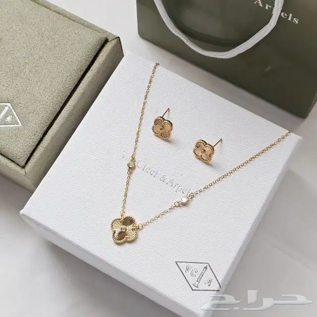 أطقم ماركات مطليه ذهب عيار 21 بسعر 150 5