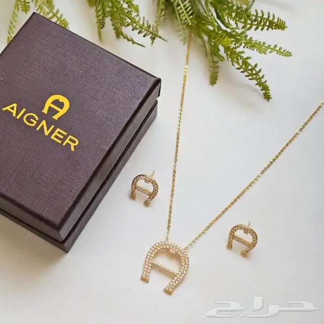 أطقم ماركات مطليه ذهب عيار 21 بسعر 150 1