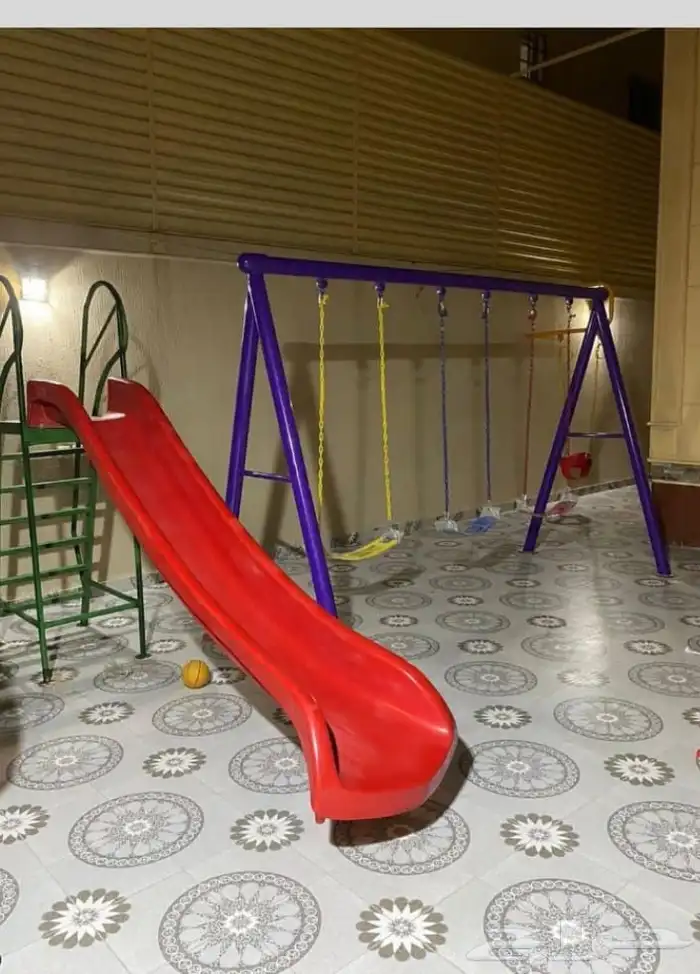 خارجية الكل في واحد 3 مراجيح   زحليقه مفرد مرمى كرة سله 16