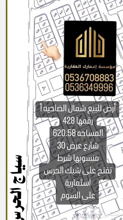 اراضيي بحي الضاحيه ب اسعار مناااسبه ولقطه 0