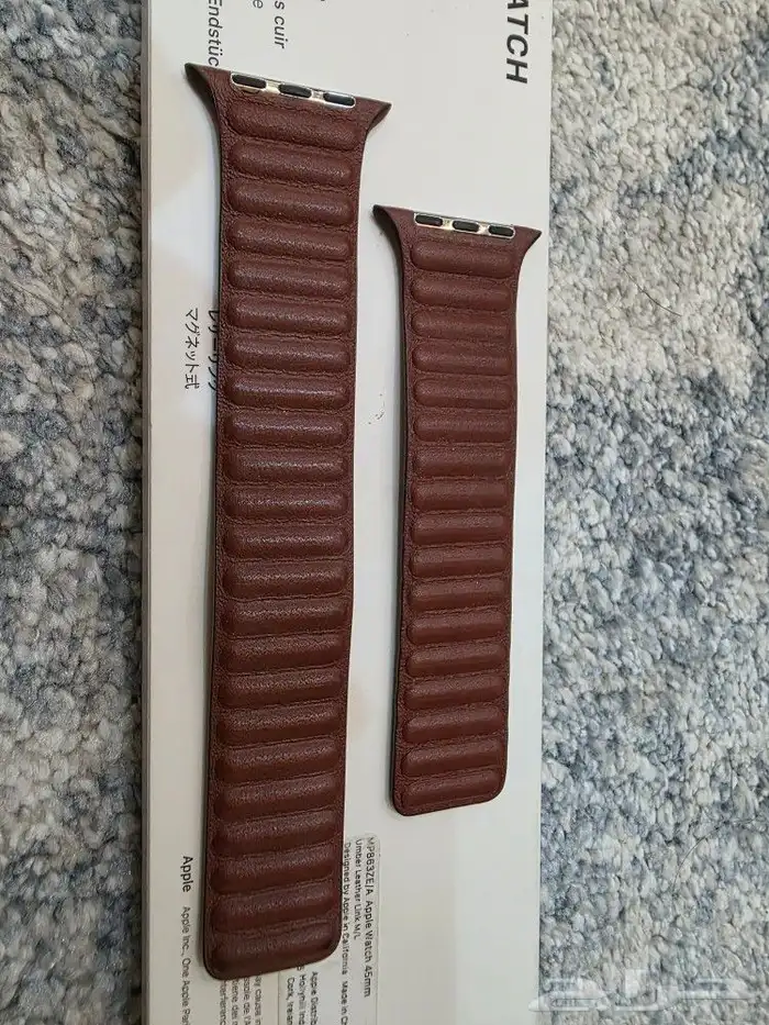 سوار ساعة أبل للبيع لون بني 1