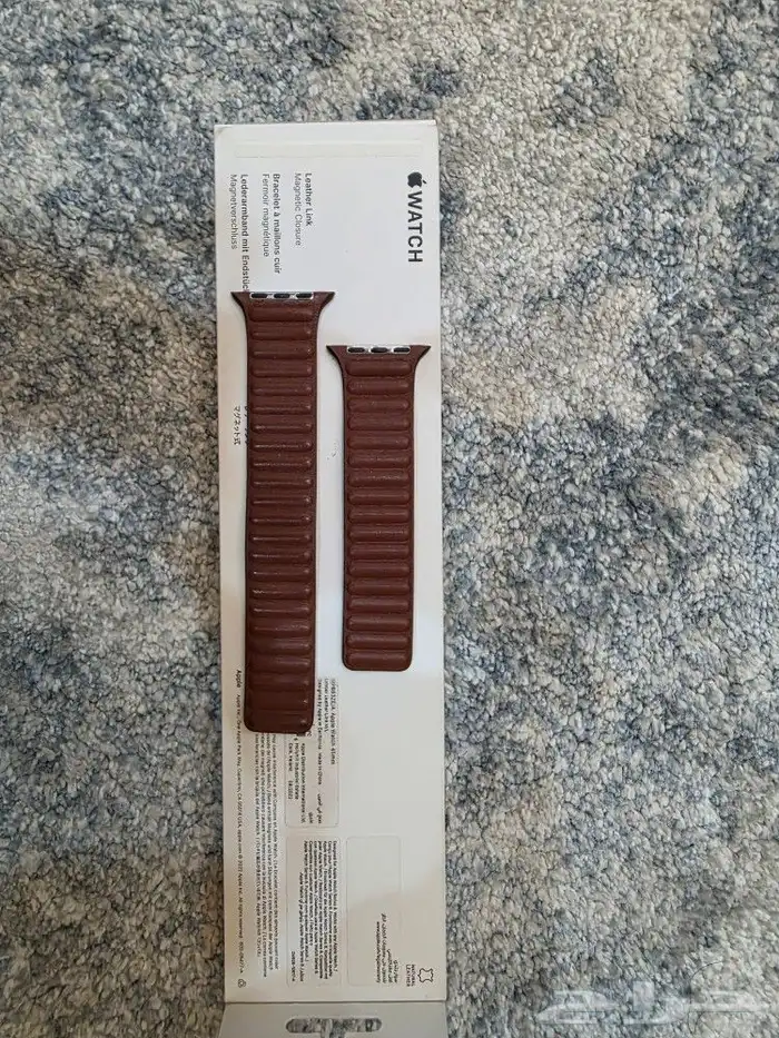 سوار ساعة أبل للبيع لون بني 0