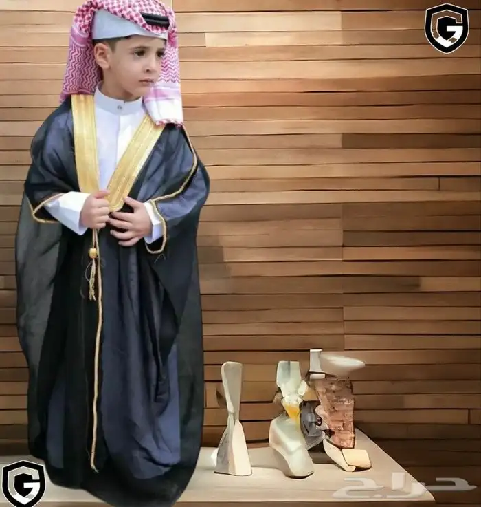 طقم ولادي دقله بشت ثوب سديري ولادي اطقم اطفال بربتوز مواليد 25