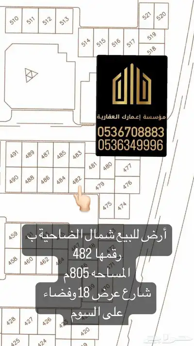 اراضيي بحي الضاحيه ب اسعار مناااسبه ولقطه 4