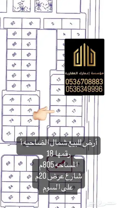 اراضيي بحي الضاحيه ب اسعار مناااسبه ولقطه 8