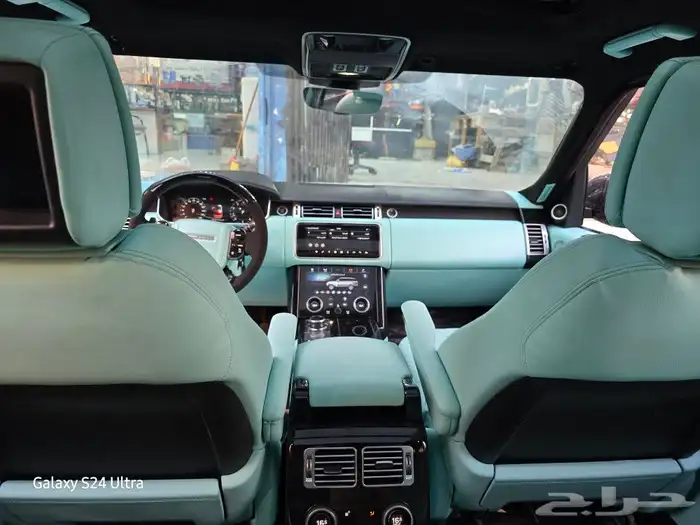 تغيير داخليه رانج روفر من بيج الى تيفاني او بيبي بلو 3