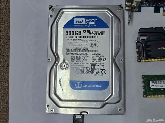 معالج 4790K - هارد دسك 500GB 1