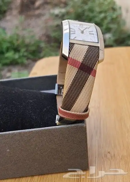 ساعة بربري BURBERRY اصلية سويسري 4