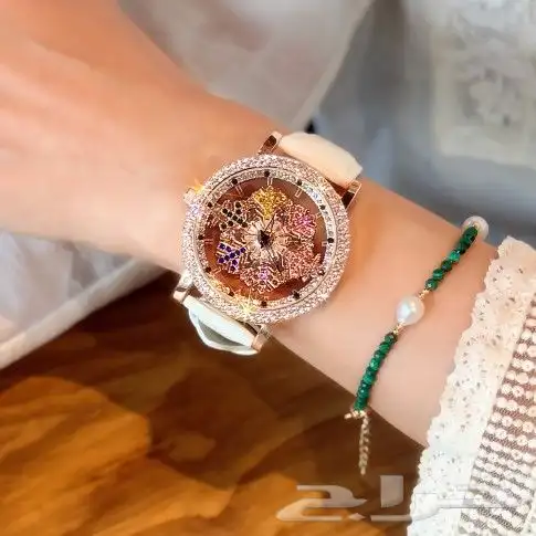 ساعة نسائية تريند دوارة بسعر مميز 2