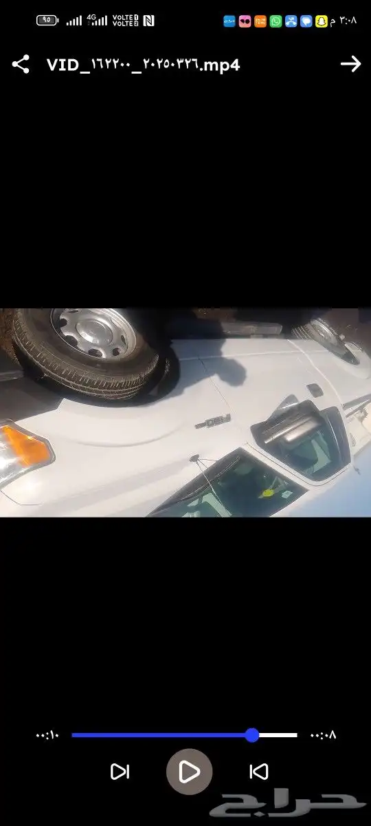 فورد F150 الموديل2014اللون ابيض 3