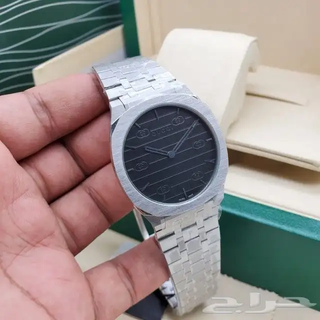 ساعه قوتشي رجالي درجه اولى 4