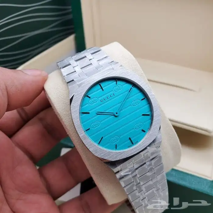 ساعه قوتشي رجالي درجه اولى 9