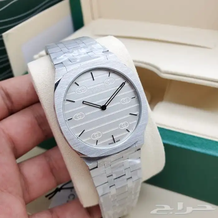 ساعه قوتشي رجالي درجه اولى 8