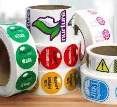 استكرات لاصقة للمنتجات والعبوات 3