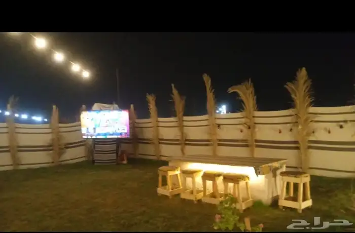 مخيم في جدة بريمان للايجار قسمين VIP 1