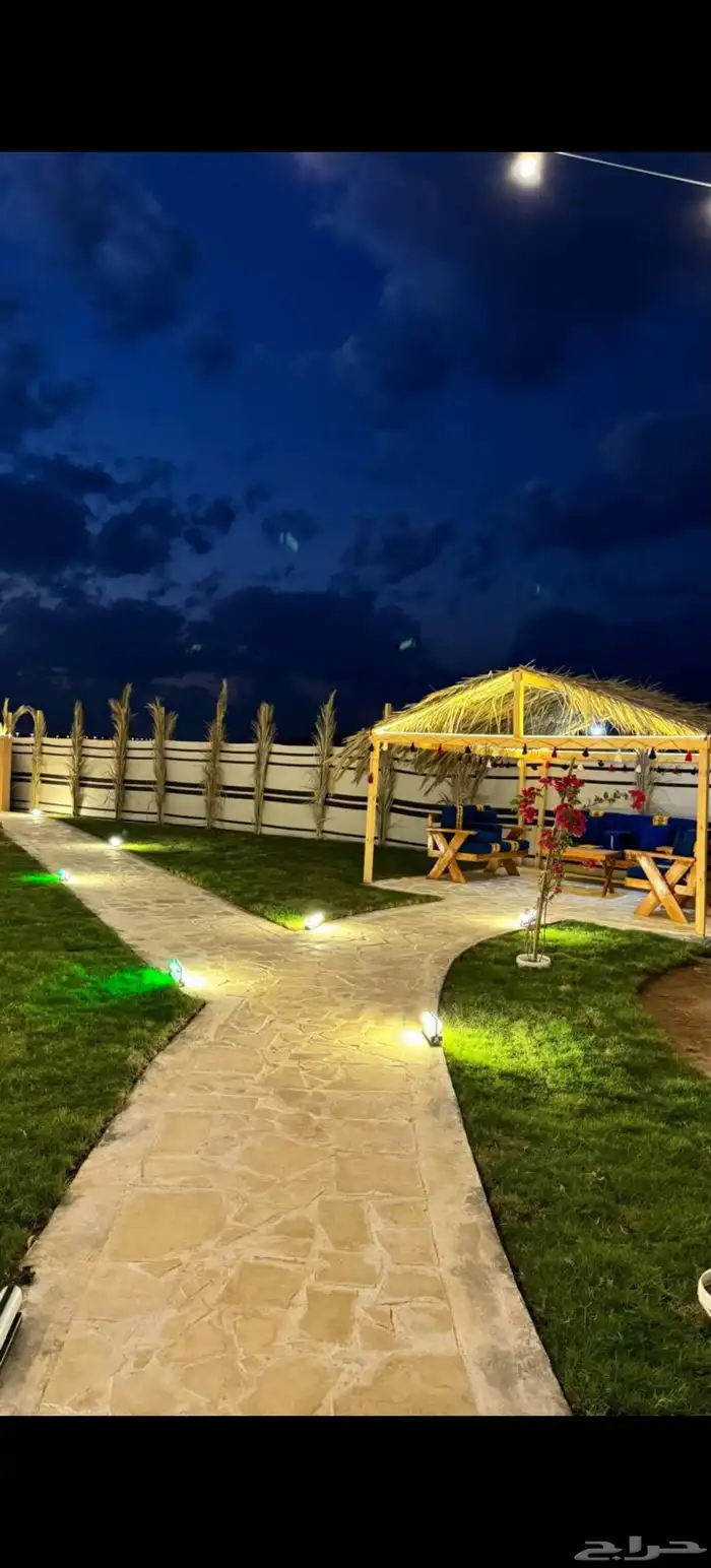 مخيم في جدة بريمان للايجار قسمين VIP 6