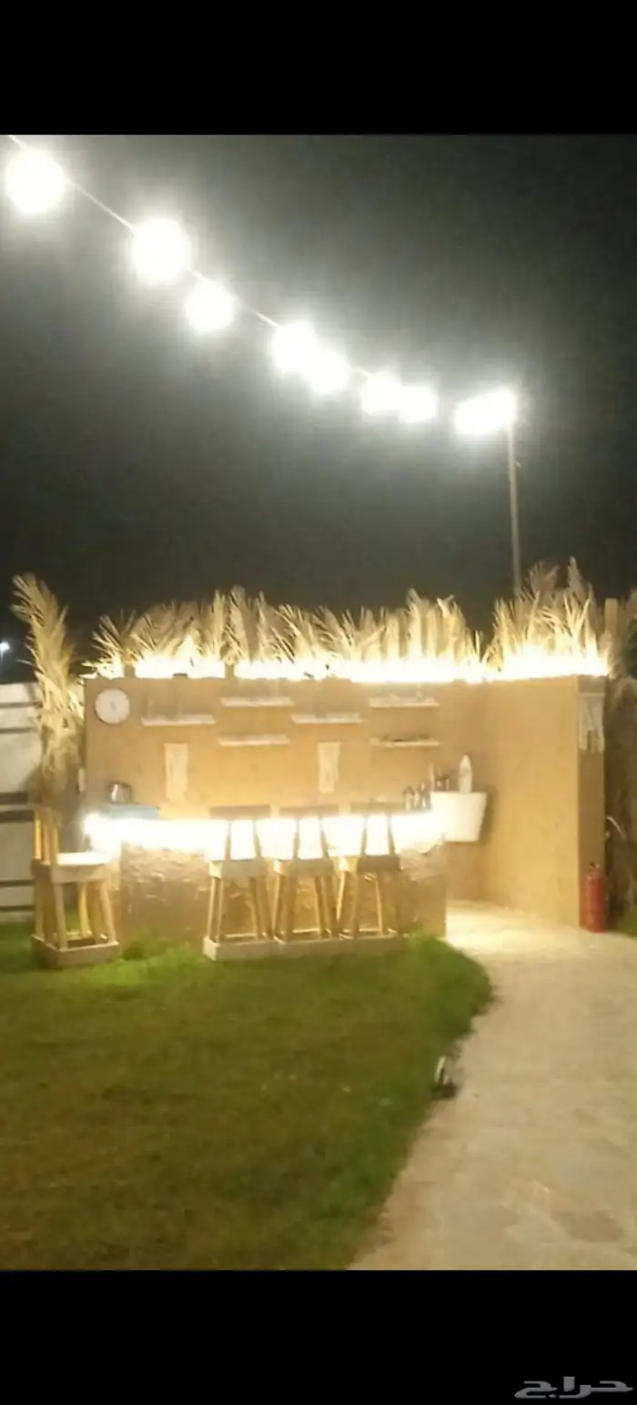 مخيم في جدة بريمان للايجار قسمين VIP 4