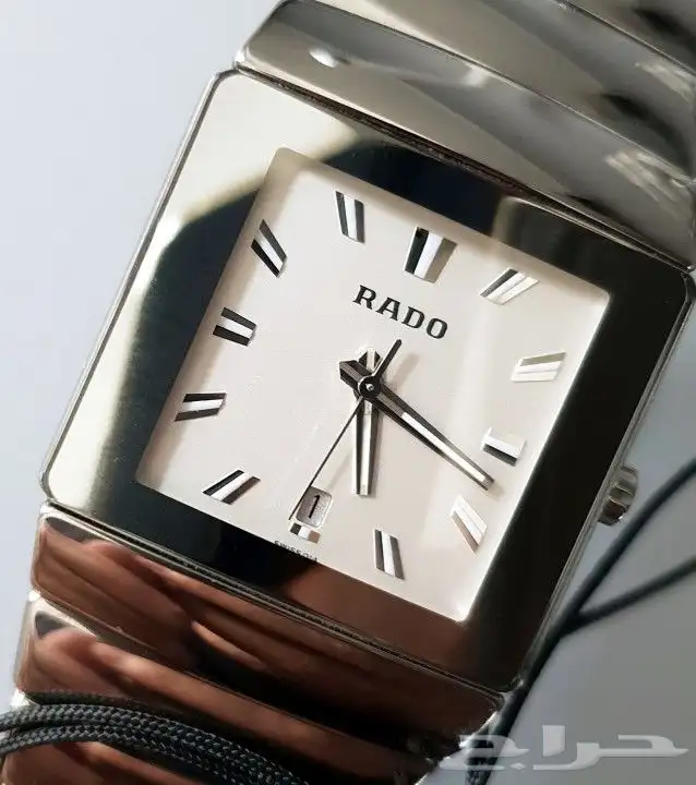 ساعة رادو الاصلية نوع سنترا سراميك مضيئة بالظلام 1