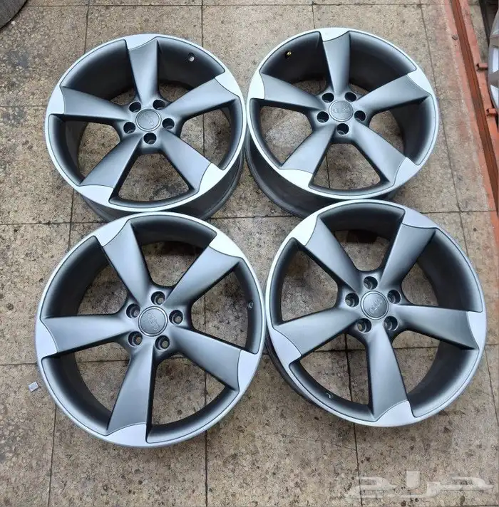 جنوط أودي A8 مقاس 20 موديل 2017 اصليه وكاله 9