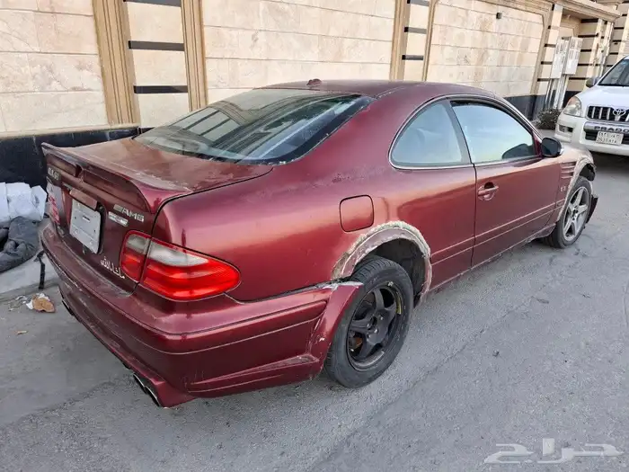 تشليح مرسيدس CLK مديل 1998 5