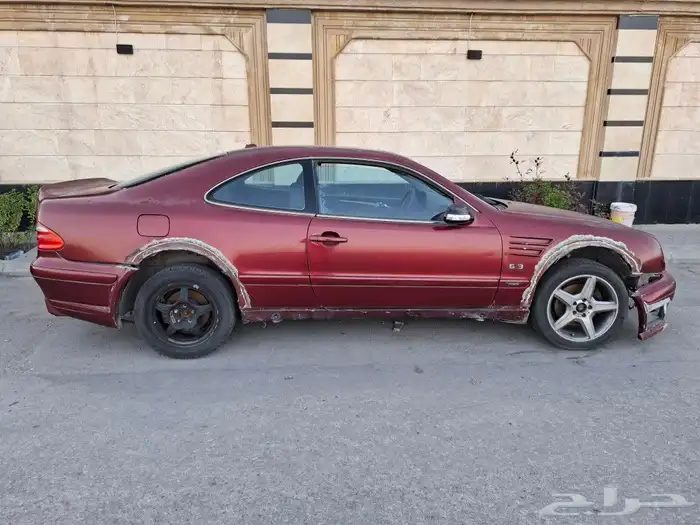 تشليح مرسيدس CLK مديل 1998 6
