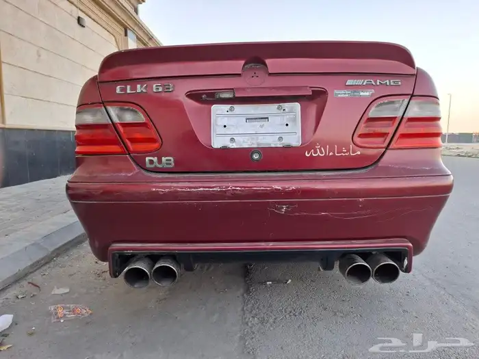 تشليح مرسيدس CLK مديل 1998 3