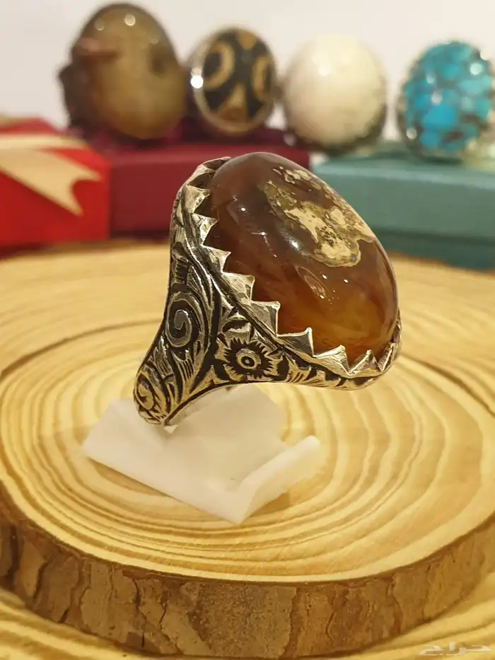 خاتم هندي بفوري مصور 3