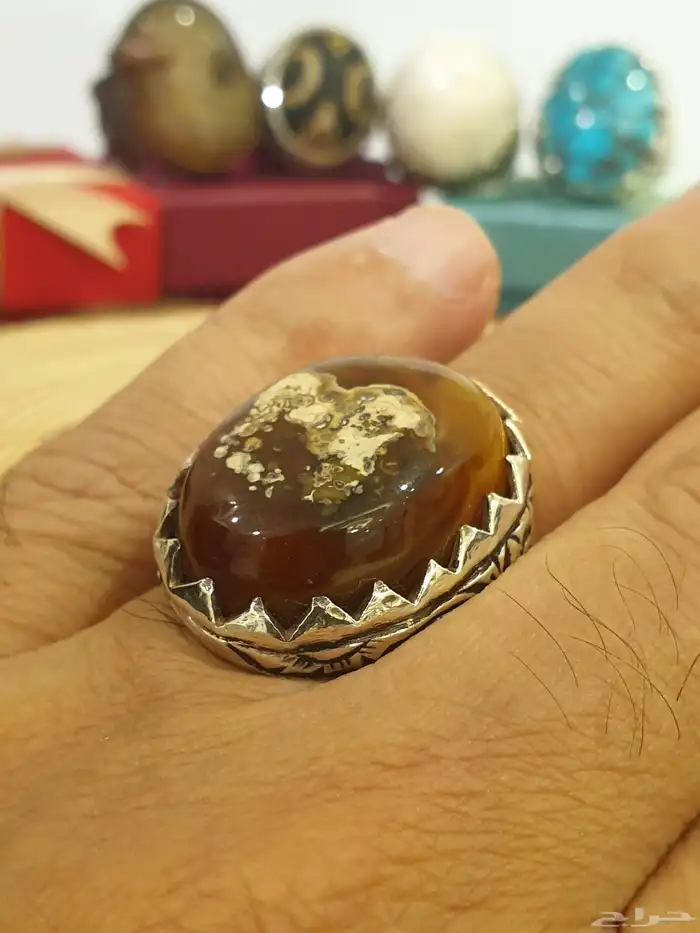 خاتم هندي بفوري مصور 4