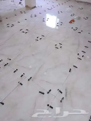 معلم جميع انواع البلاط سرميك جدران رخام درج 0