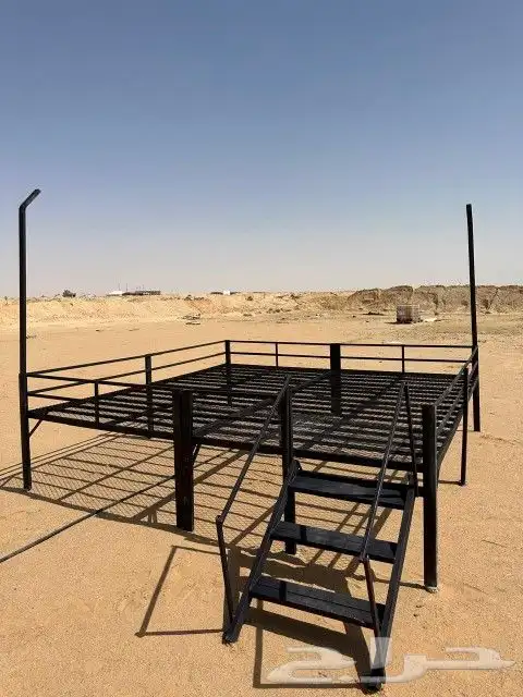 غرف خشب صنادق دورات مياه جلسات دكات حديد 6