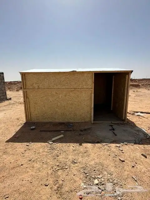 غرف خشب صنادق دورات مياه جلسات دكات حديد 9