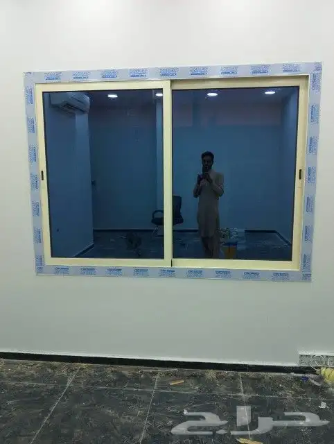 المنيوم ابواب شبابيك حناجر بالكونات ثابت سلك ناموس اي شي شغل 16