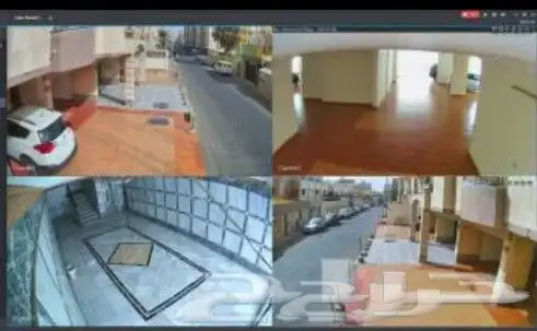 اربع كميرا اتنين ميجا مع التركيب و كل اغراض 2550 6