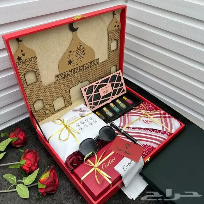 بوكس العيد من افخم الهدايا الرجاليه مصمم بشكل خرافي للعيد 4