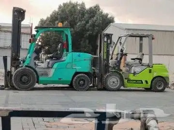 حفار صغير رافعات شوكيه ومقصيه سيزر لفت ومان لفت 7